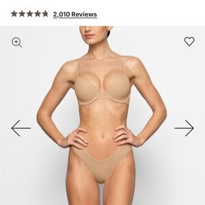 BRAND NEW 🧡SKIMS Ochre T-Shirt Bra - 32B b 👙